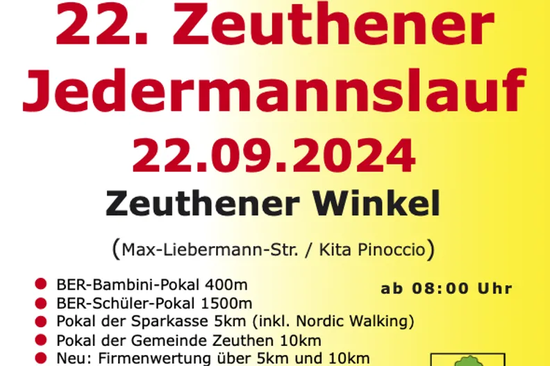 22. Zeuthener Jedermannslauf