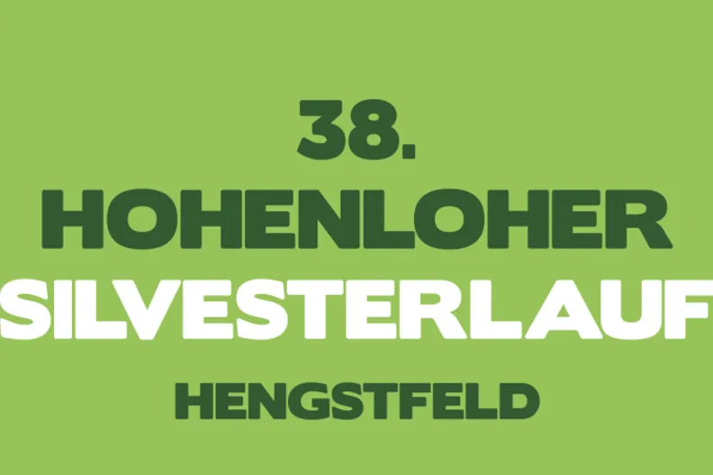 38. Hohenloher Silvesterlauf