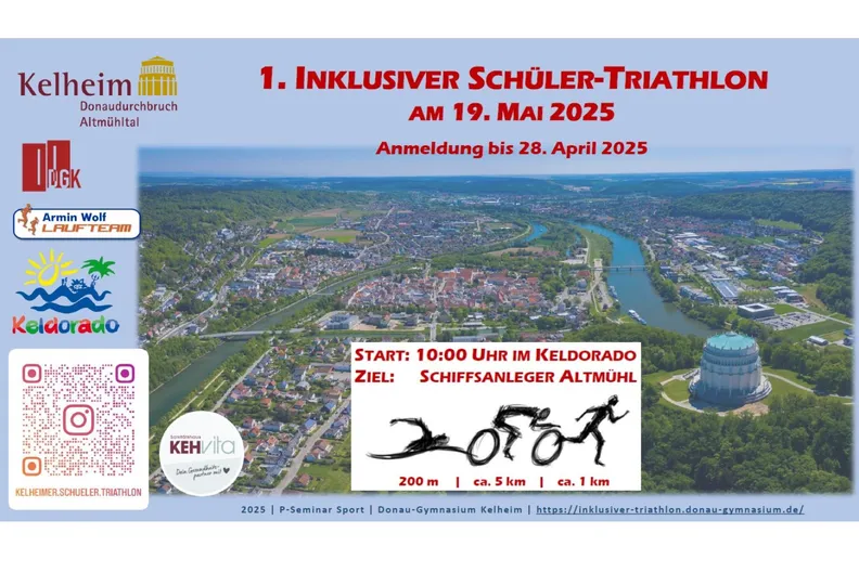 1. Inklusiver Schüler-Triathlon Kelheim