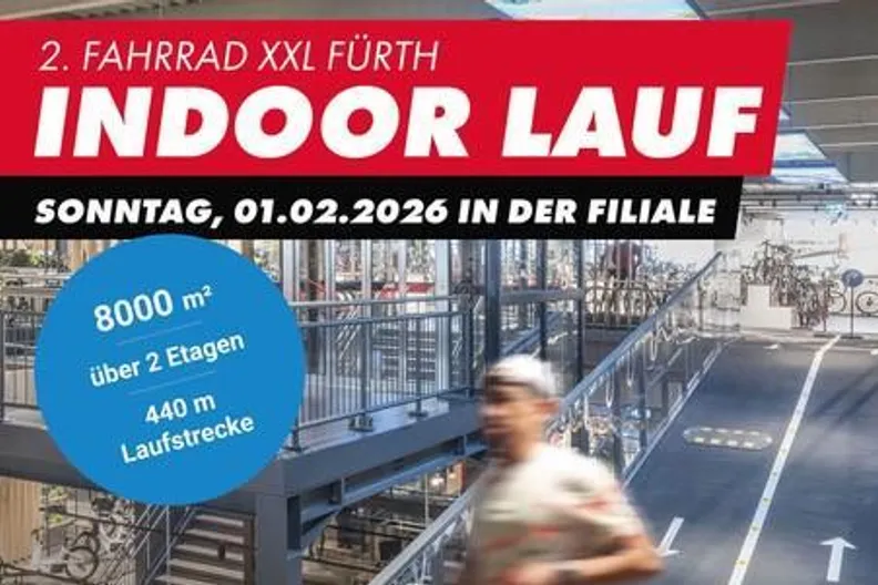 Fahrrad XXL Fürth Indoor Lauf 2026