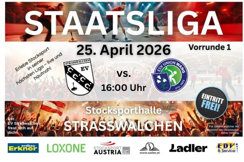 Staatsliga EV Straßwalchen vs Union Ladler Wang - Vorrunde 1