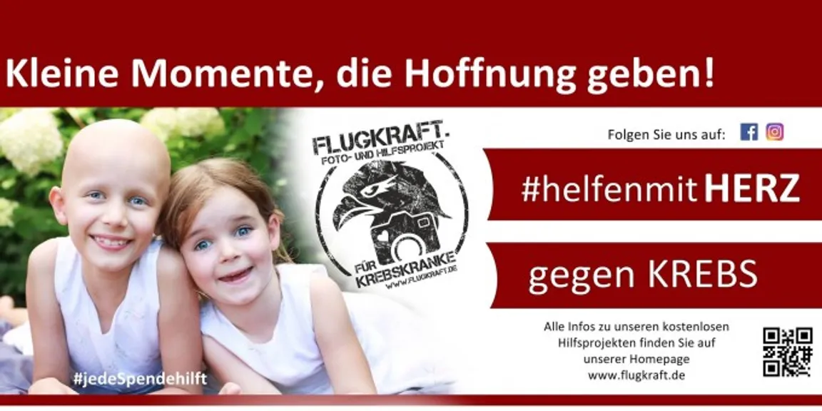 Flugkraft * Foto- und Hilfsprojekt für Krebskranke
