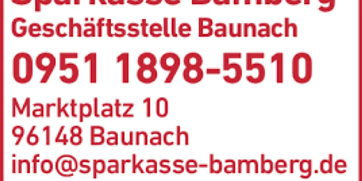 Sparkasse Bamberg - Geschäftsstelle Baunach