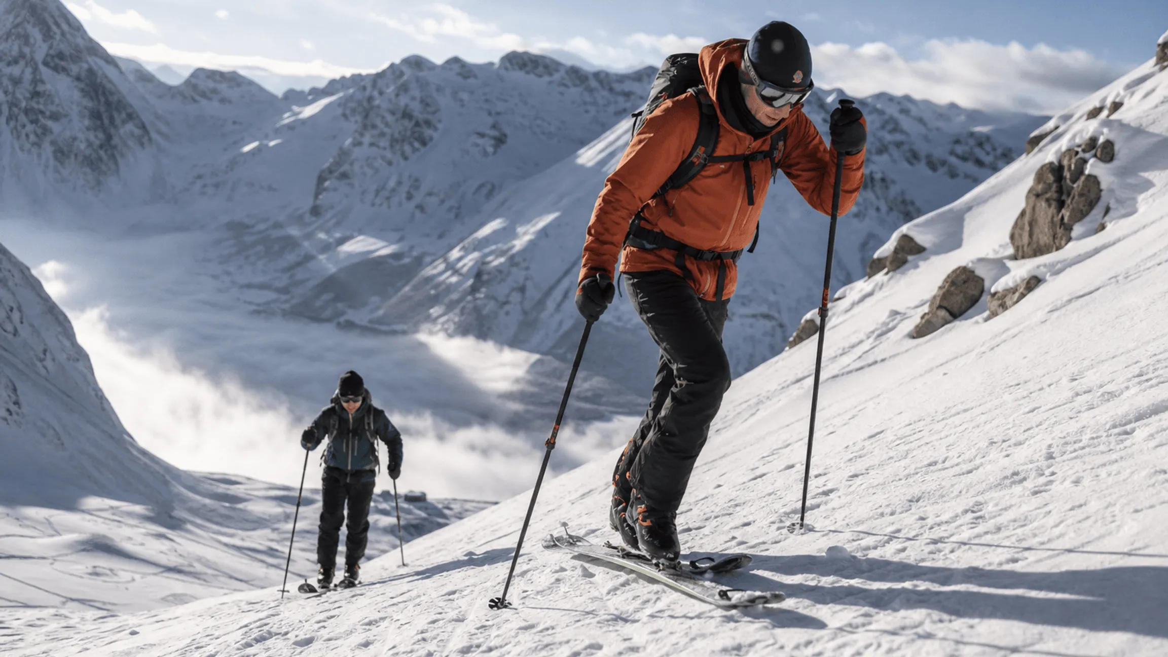 Touring ski