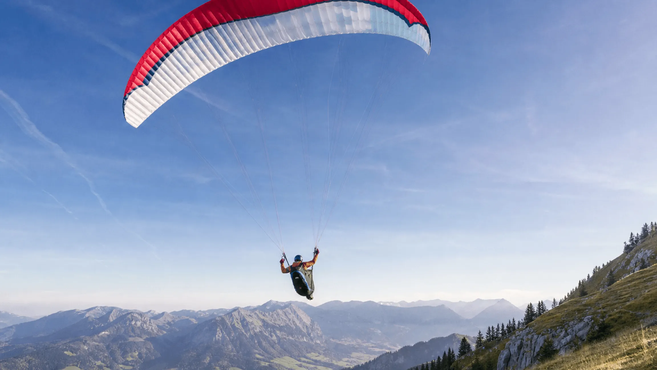 Gleitschirmfliegen